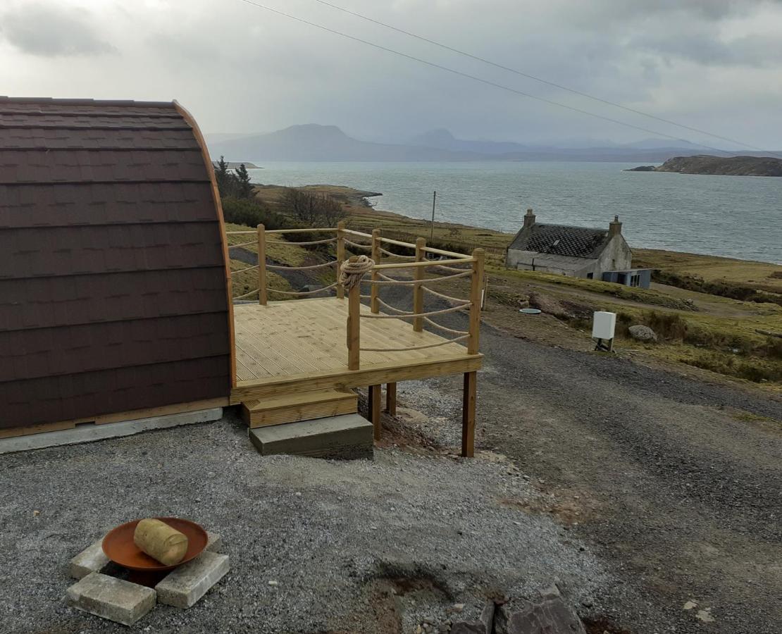 Hotel The Sleepy Crofter Glamping - Achiltibuie Exterior foto